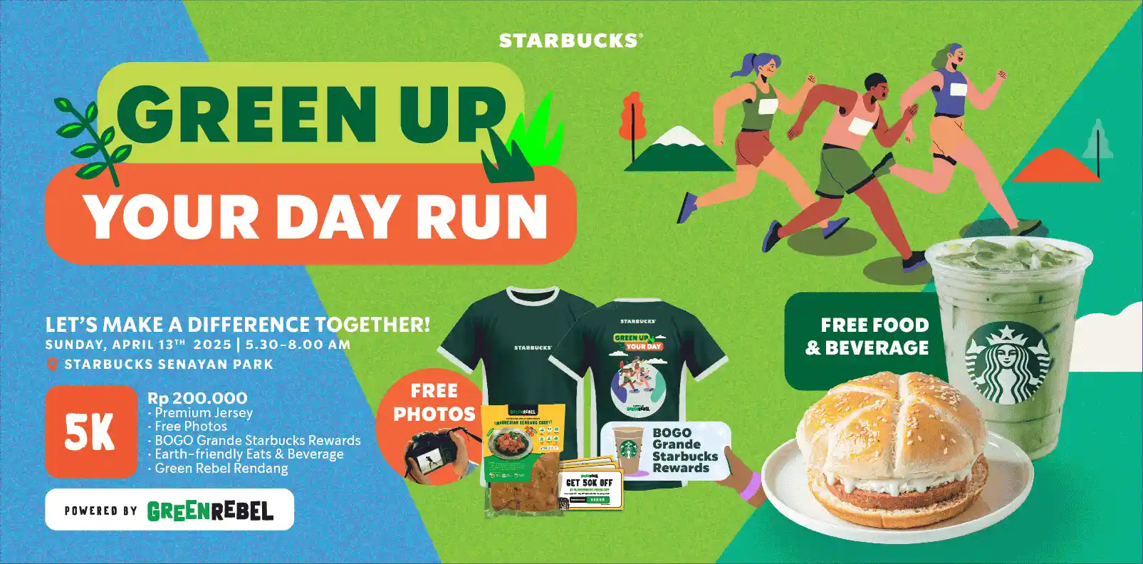 Starbucks Green Up Your Day Run